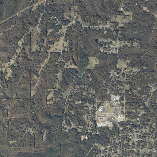 Aerial imagery of Slosh Dam, AL
