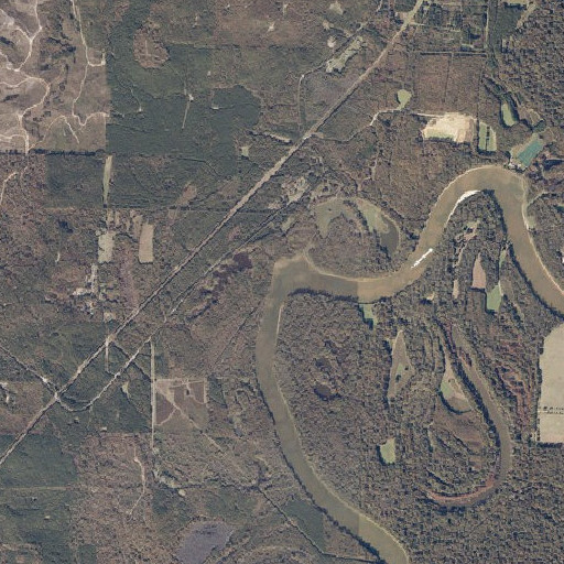 Aerial imagery of Bohannons Bar, AL