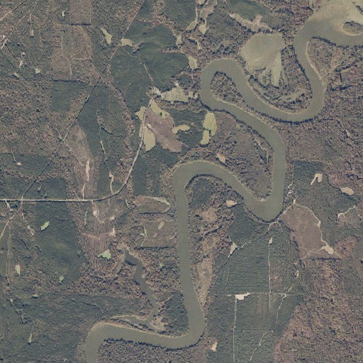 Aerial imagery of Chiles Ferry (historical), AL