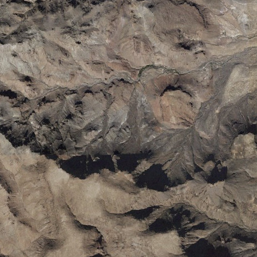 Aerial imagery of Walker Springs, AZ