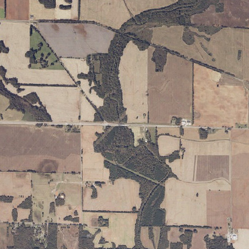 Aerial imagery of Pruett Bridge, AL