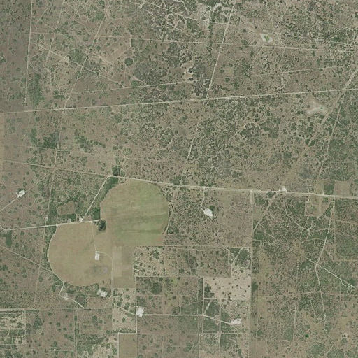 Aerial imagery of Blanco Well, TX