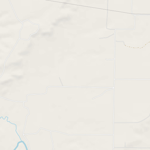 OpenStreetMap map of Burba Oil Field, TX
