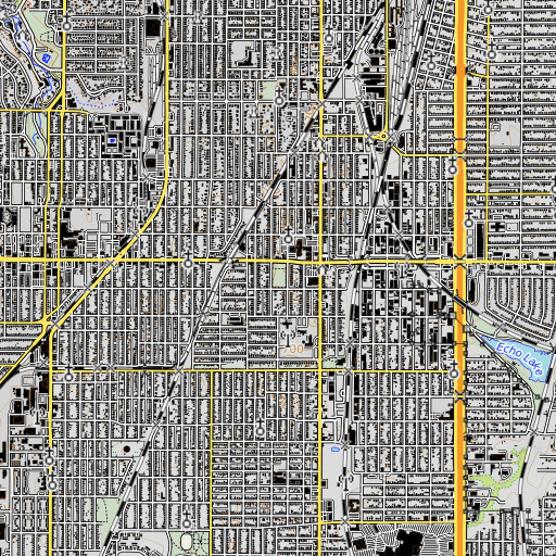 OpenTopoMap map of Capps Park, TX