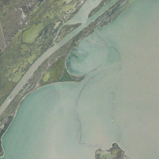 Aerial imagery of Cedar Point, TX