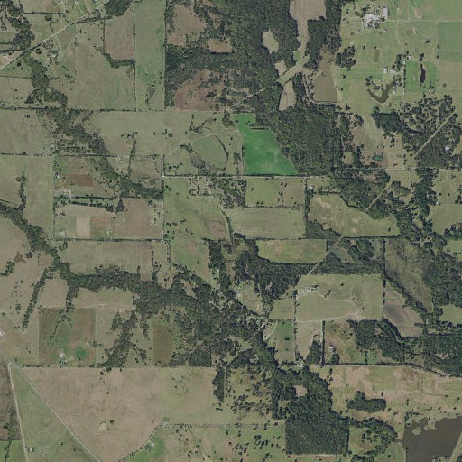 Aerial imagery of Dam Number 6, TX
