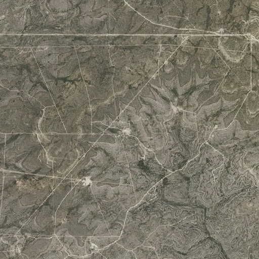 Aerial imagery of Everett Ranch, TX
