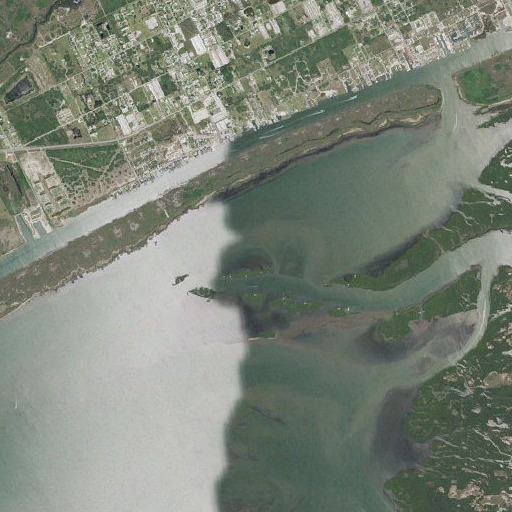 Aerial imagery of Everett Reef, TX
