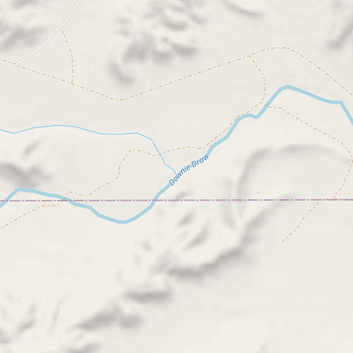 OpenStreetMap map of Fortyone Draw, TX