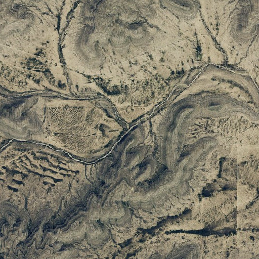 Aerial imagery of Fortyone Draw, TX