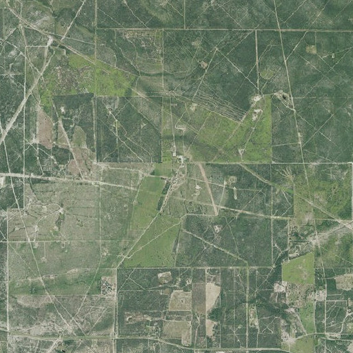 Aerial imagery of Foster Ranch, TX