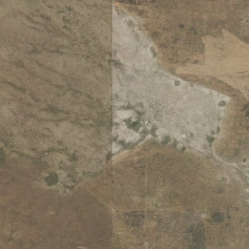 Aerial imagery of Goins Ranch, TX