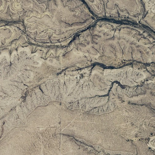 Aerial imagery of Goodwin Ranch, TX
