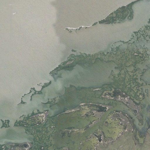 Aerial imagery of Long Lake, TX