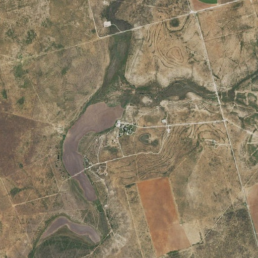 Aerial imagery of McDowell Ranch, TX