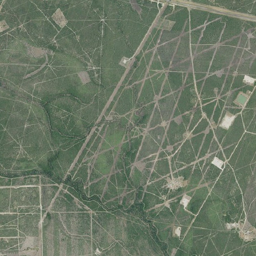 Aerial imagery of Mossy Slough, TX