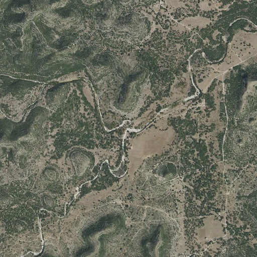 Aerial imagery of North Spring Creek, TX