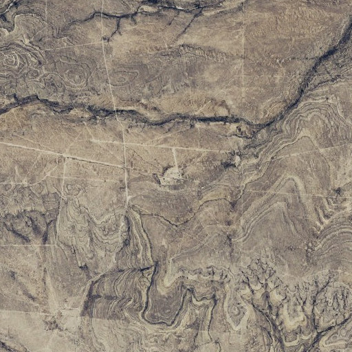 Aerial imagery of Odom Ranch, TX