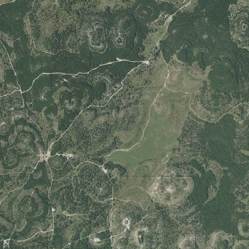 Aerial imagery of Pike Hill, TX
