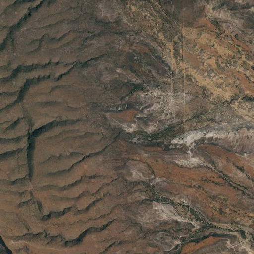 Aerial imagery of Rancho Cielo, TX