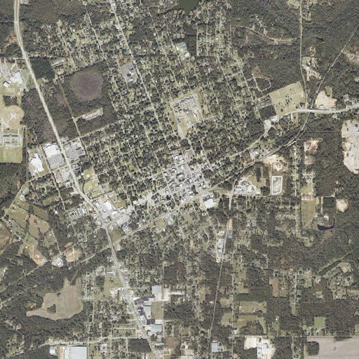 Aerial imagery of Baldwin County Courthouse, AL