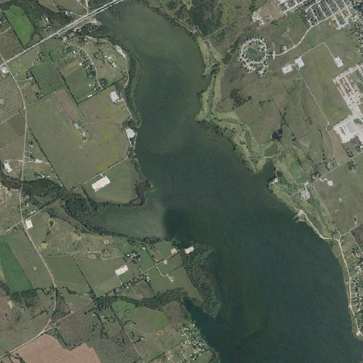 Aerial imagery of Robinson Branch, TX
