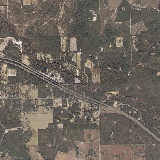 Aerial imagery of Lees Ferry (historical), AL