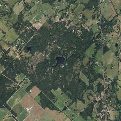Aerial imagery of Spring Lake, TX
