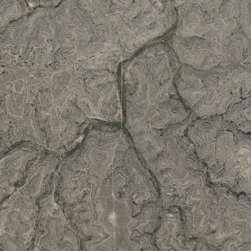 Aerial imagery of Wolf Waterhole Draw, TX