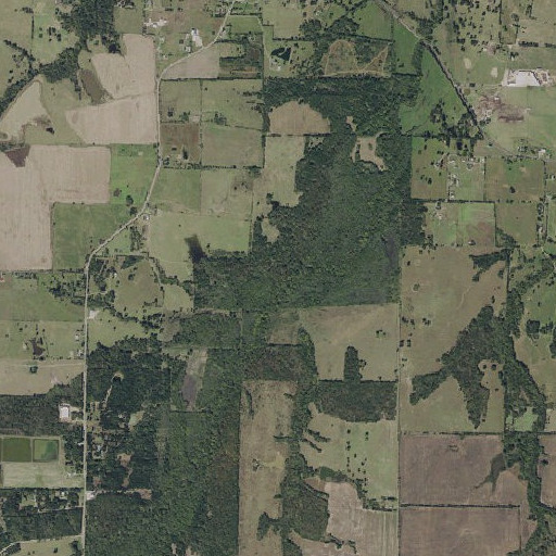 Aerial imagery of Bergher Creek, TX