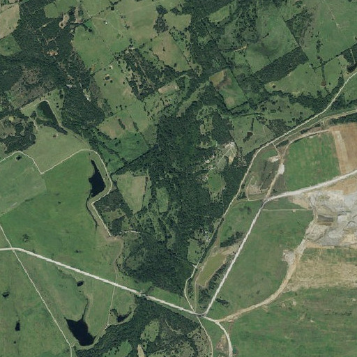 Aerial imagery of Big Willow Creek, TX