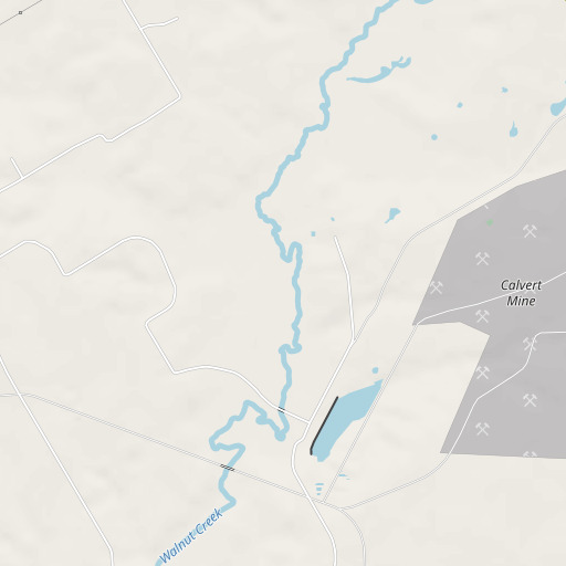 OpenStreetMap map of Big Willow Creek, TX