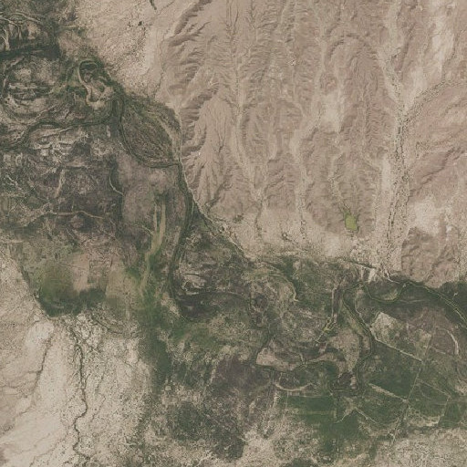 Aerial imagery of Bramlett Ranch, TX