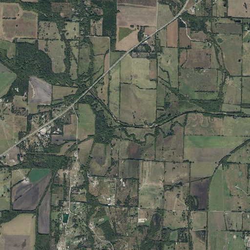 Aerial imagery of Brushy Creek, TX