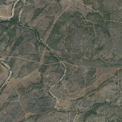 Aerial imagery of Cedar Hollow, TX
