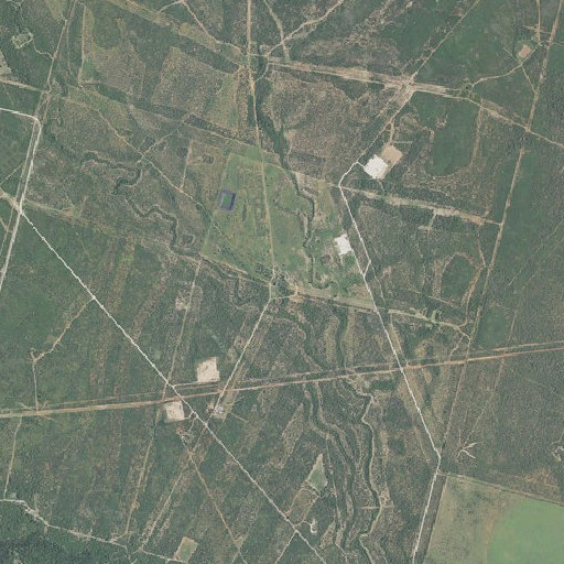 Aerial imagery of Crawford Windmill, TX