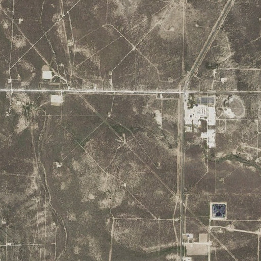 Aerial imagery of Johnson Draw, TX