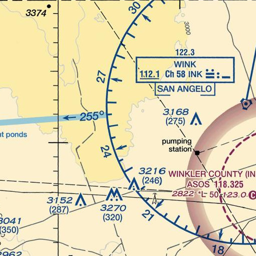 FAA VFR chart of Lineberry Windmill, TX