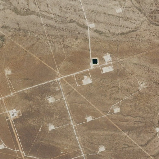 Aerial imagery of Lineberry Windmill, TX