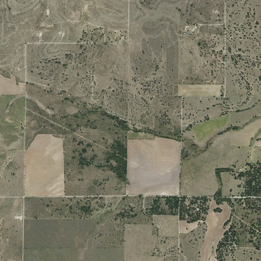 Aerial imagery of Live Oak Creek, TX