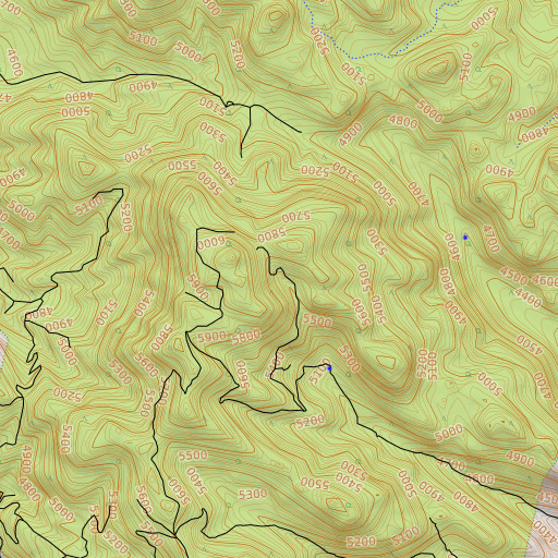 OpenTopoMap map of White Eagle Mine, AZ