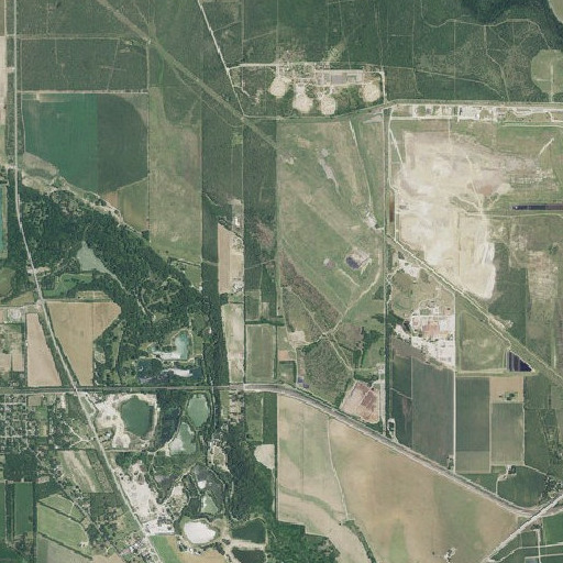 Aerial imagery of Long Hollow, TX