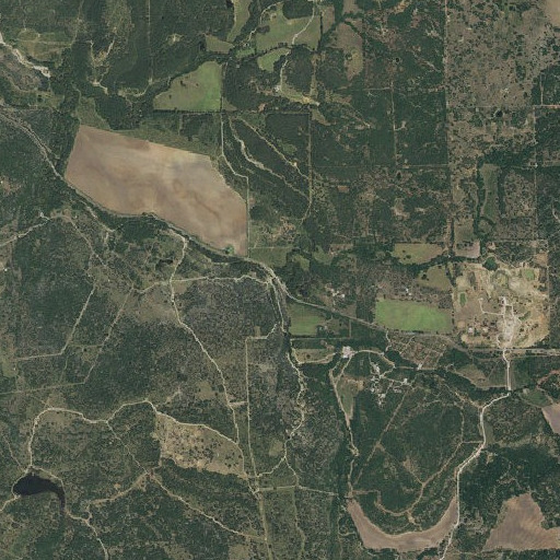 Aerial imagery of Lynch Creek, TX