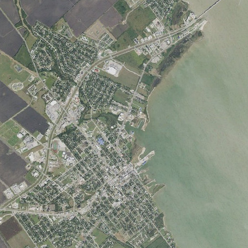 Aerial imagery of Lynn Bayou, TX