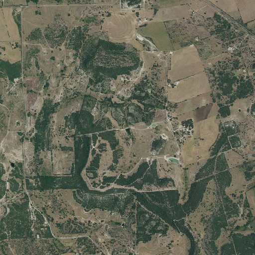 Aerial imagery of Lynn Cove, TX