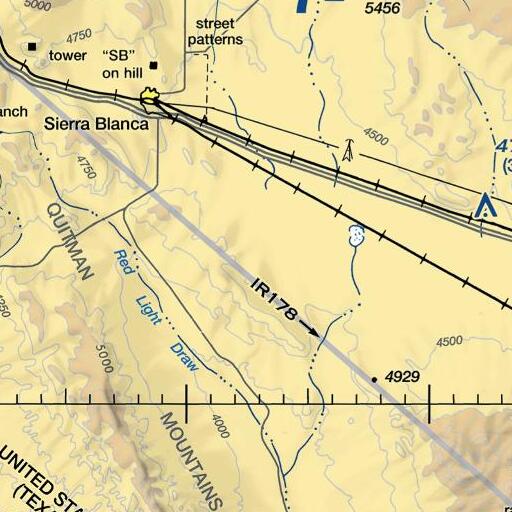 FAA VFR chart of Mac Tank, TX