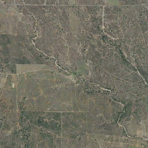 Aerial imagery of Mulberry Spring, TX
