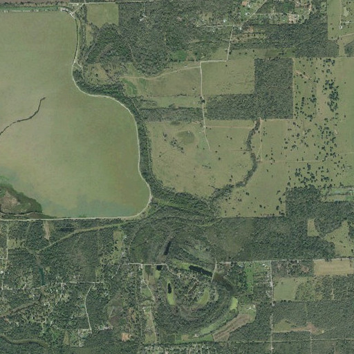 Aerial imagery of Munson Lake, TX
