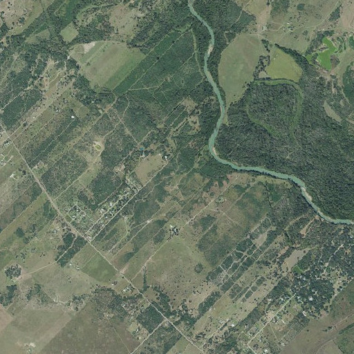 Aerial imagery of Murphy Cemetery, TX