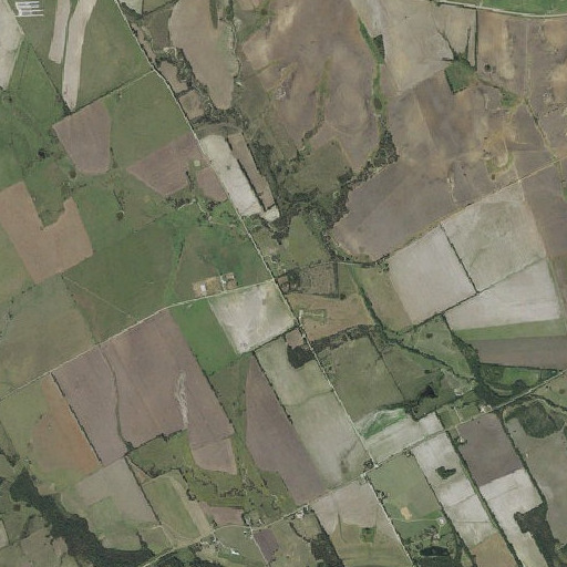 Aerial imagery of Murphy Cemetery, TX
